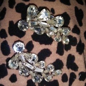 Vintage Weiss Clip-on earrings